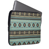 Native Blanket Muster Laptopschutzhülle (Vorne Rechts)
