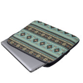 Native Blanket Muster Laptopschutzhülle (Vorne Knopf)