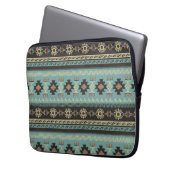Native Blanket Muster Laptopschutzhülle (Vorderseite Links)