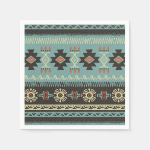 Native Blanket-Muster Serviette