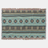 Native Blanket Muster Throw Decke (Vorderseite)