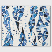 Native Blue Harmony Geschenkpapier (Flach)