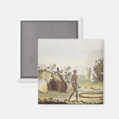 Native Cabin, New Holland, Plattform 64 from 'Le C Magnet (Vorderseite/Rückseite)