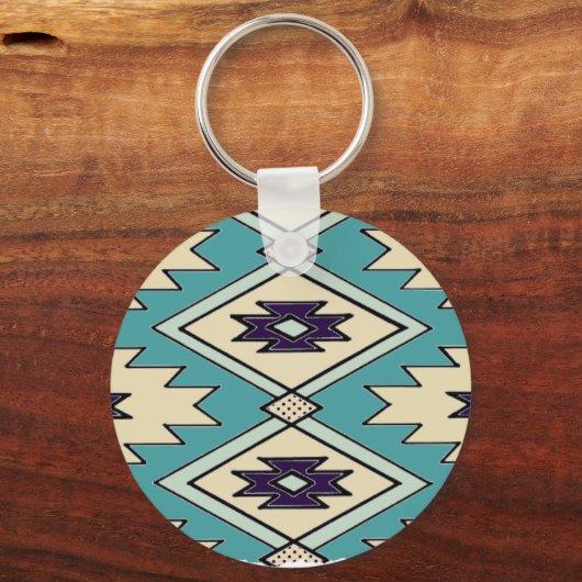 Native Chieftain Pattern Schlüsselanhänger (Vorderseite)