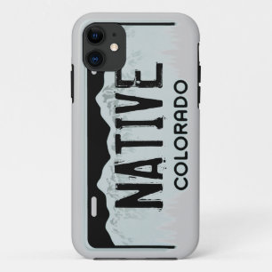 Native Colorado schwarze Nummernschild iPhone 5 Fa Case-Mate iPhone Hülle