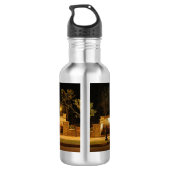 Native Dancer Horse Statue Saratoga Wasserflasche (Rückseite)