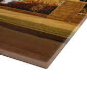 Native Dancer Statue Saratoga Cutting Board Schneidebrett (Ecke)