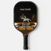 Native Dancer Statue Saratoga Pickleball Paddle (Vorderseite)