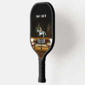 Native Dancer Statue Saratoga Pickleball Paddle (Links)