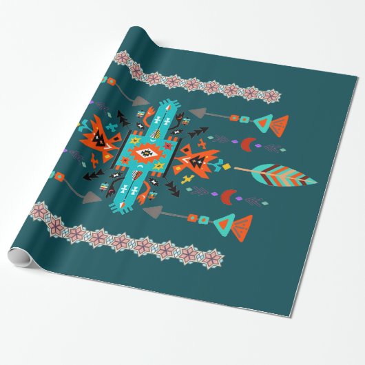 Native Design Geschenkpapier (Ungerollt)