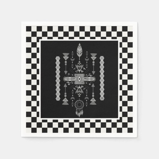 Native-Design-Servietten Serviette (Vorderseite)