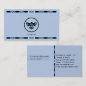 Native Eagle Business Card Visitenkarte (Vorne/Hinten)