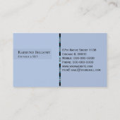 Native Eagle Business Card Visitenkarte (Rückseite)