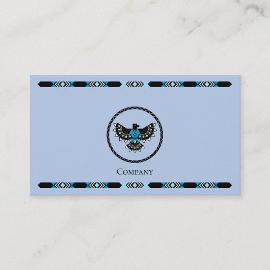 Native Eagle Business Card Visitenkarte (Vorderseite)