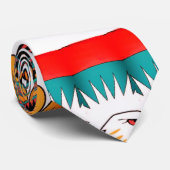 Native Eagle Krawatte (Gerollt)