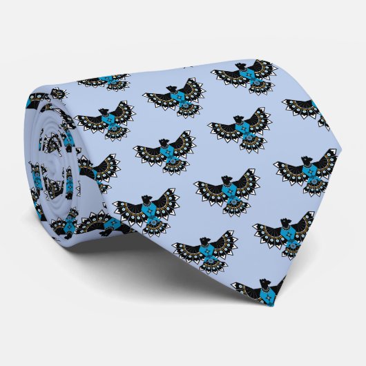 Native Eagle Neck Tie Krawatte (Gerollt)
