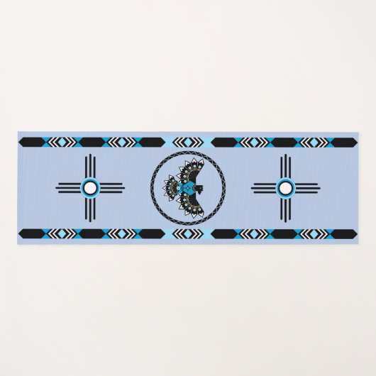 Native Eagle Yogamatte (Vorderseite (Horizontal))