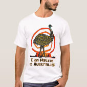 Native Emu T-Shirt (Vorderseite)