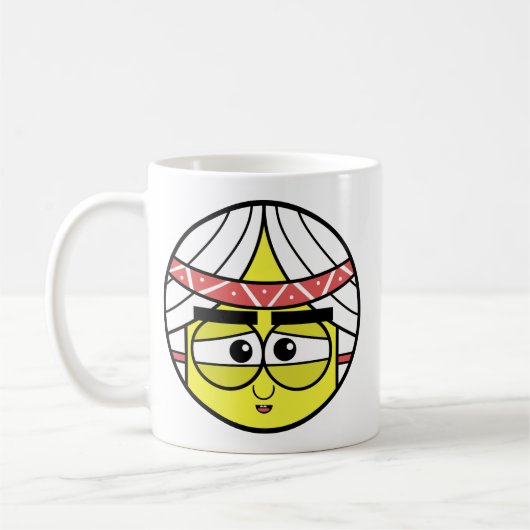 Native-Face-Coffee-Tasse Kaffeetasse (Links)