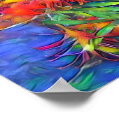 Native Flasche Brush Poster (Ecke)