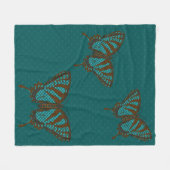Native Frack Fleece Blanket (Vorderseite (Horizontal))