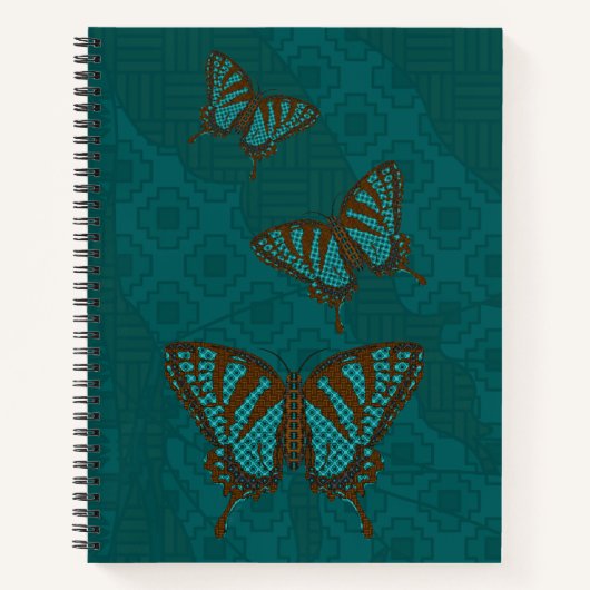 Native Frack Spiral Notebook Notizbuch (Vorderseite)