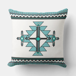 Native Geometric Kissen
