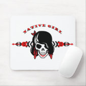 Native Girl Mousepad (Mit Mouse)