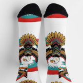 Native Golden Eagle Crew Socken (Oben)