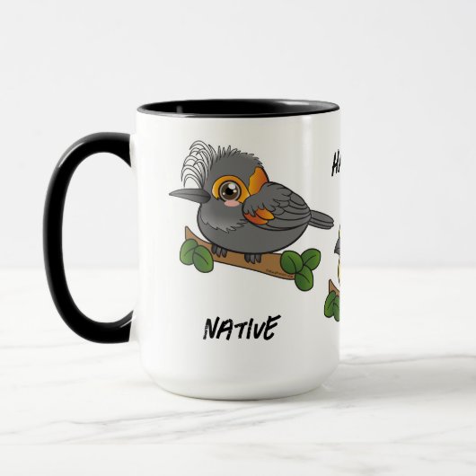 Native Hawaiian Bird Tasse (Links)