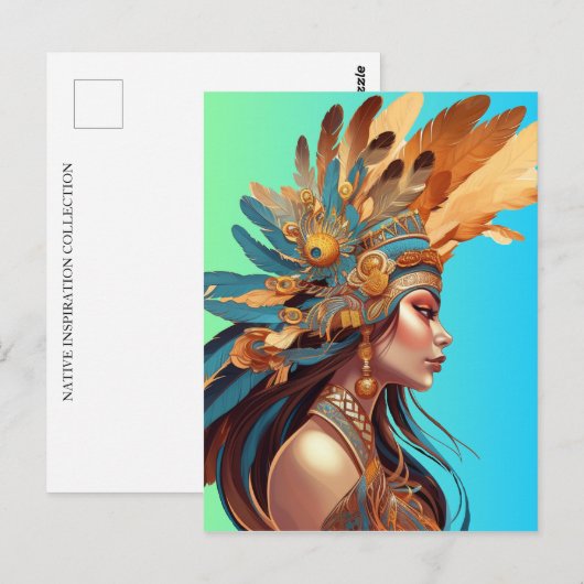 NATIVE INSPIRATION #1 POSTKARTE (Vorne/Hinten)