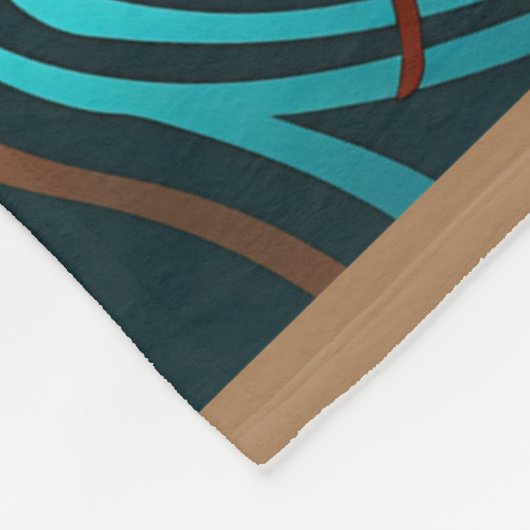 NATIVE INSPIRATION #2 FLEECEDECKE (Ecke)