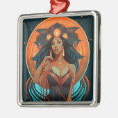 NATIVE INSPIRATION #2 ORNAMENT AUS METALL (Links)