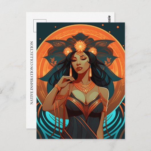 NATIVE INSPIRATION #2 POSTKARTE (Vorne/Hinten)