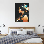 NATIVE INSPIRATION #3 LEINWANDDRUCK (Insitu (Schlafzimmer))