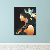 NATIVE INSPIRATION #3 LEINWANDDRUCK (Insitu (Holzboden))