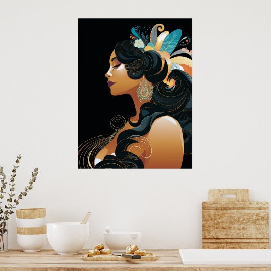 NATIVE INSPIRATION #3 POSTER (Küche)