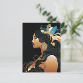 NATIVE INSPIRATION #3 POSTKARTE (Stehend Vorderseite)