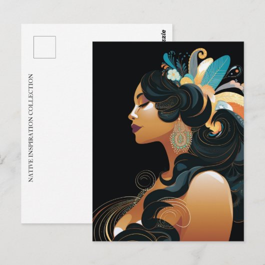 NATIVE INSPIRATION #3 POSTKARTE (Vorne/Hinten)