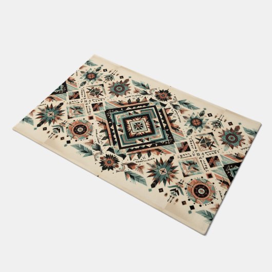 Native Inspiration  Fußmatte (Schrägansicht)