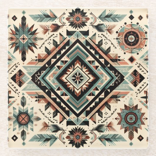 Native Inspiration  Glasuntersetzer (Vorderseite)