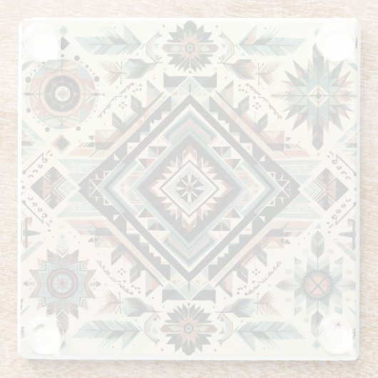 Native Inspiration  Glasuntersetzer (Rückseite)