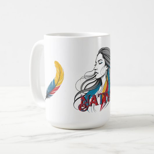 Native Kaffeetasse (Vorderseite Links)