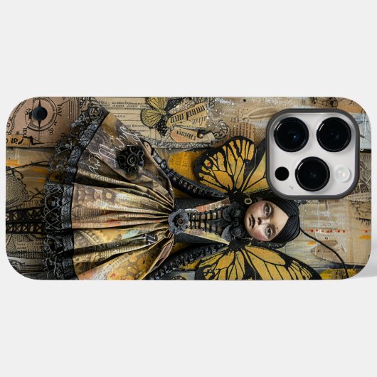 Native Maiden Fairy Decoupage Case-Mate iPhone Hülle (Rückseite (Horizontal))