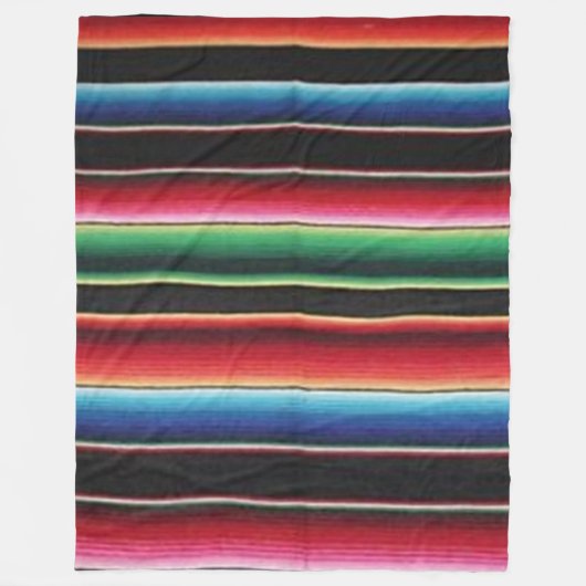 NATIVE MEXIKANISCHE (simulierte) Fleece Blankets (Vorderseite)