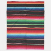 NATIVE MEXIKANISCHE (simulierte) Fleece Blankets (Vorderseite)