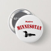 Native Minnesotan Button (Vorne & Hinten)