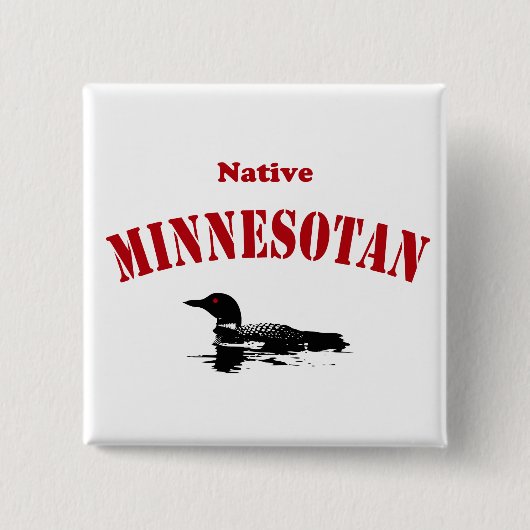Native Minnesotan Button (Vorderseite)