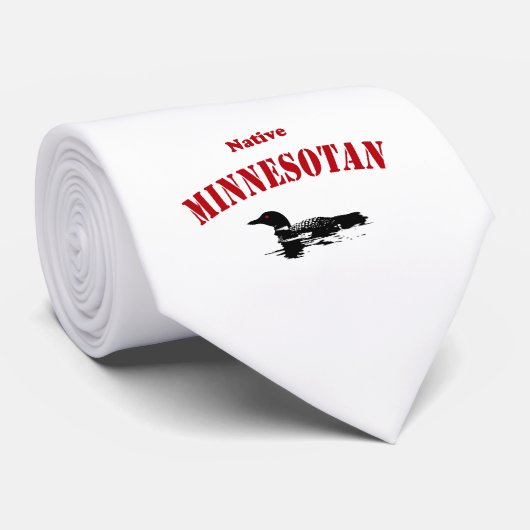Native Minnesotan Krawatte (Gerollt)