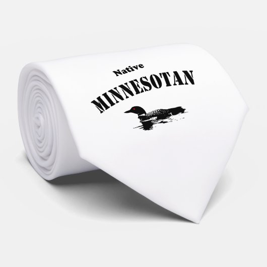 Native Minnesotan Krawatte (Gerollt)